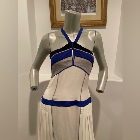 *BCBGMAXAZRIA Multicolor Runway "Voletta" Color Block Size 2 Cocktail Dress - Picture 10 of 16